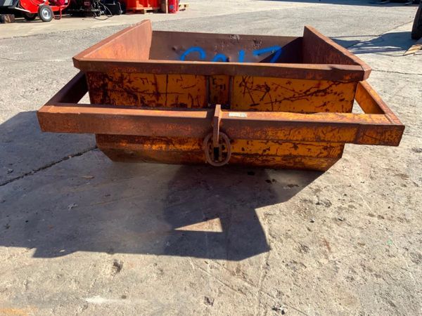 SELF TIPPING BUILDERS RUBBLE BOAT SKIP...2403. 344838336
