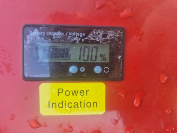 Remote control petrol lawnmower 346229632