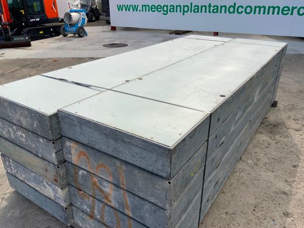 2.5mts x 550mm MEVA GALV SHUTTERING PANS...981. 346270531