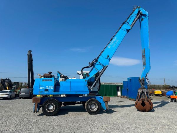 TEREX FUCHS 350 ... WASTE SCRAP HANDLER 346593963