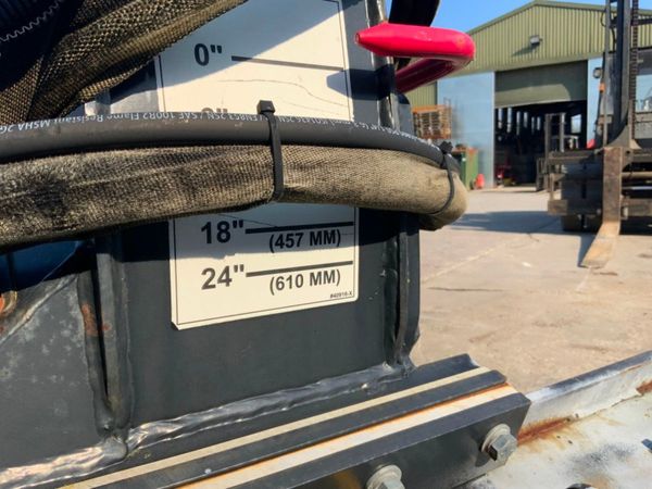 UNUSED JCB TRENCH CUTTER SKID STEER...2313. 346753636