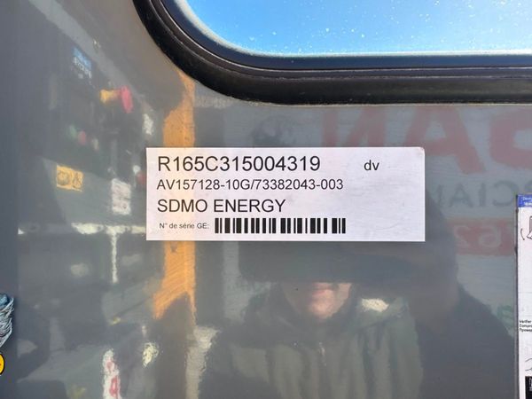 SDMO ... 165 KVA ... GENERATOR GENSET 346918637