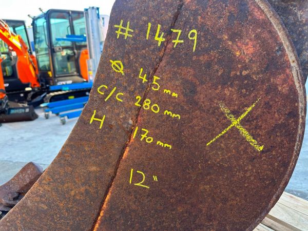 12" DIGGING BUCKET ... 45MM ... 1479 347246952