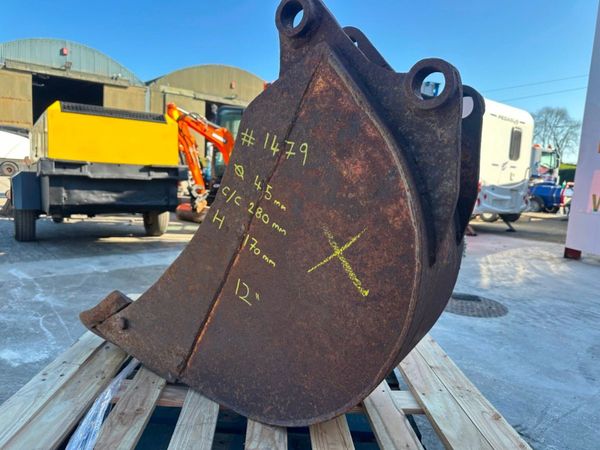 12" DIGGING BUCKET ... 45MM ... 1479 347246962