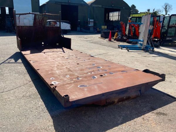 22ft FLAT RACK / HOOK LOADER BODY..........638p. 347248754