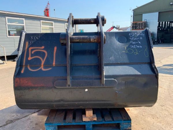 72"  DIGGING BUCKET.........90mm PINS..1521. 347359969