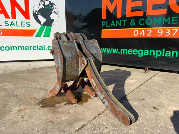 FIVE TYNE MANUAL GRAPPLE.......80mm PINS....1395. 347360158