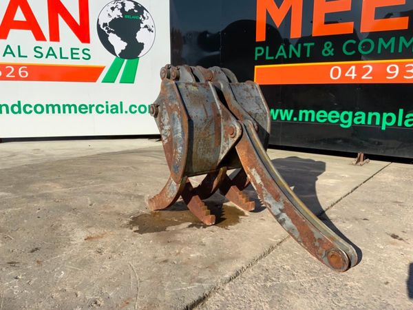FIVE TYNE MANUAL GRAPPLE.......80mm PINS....1395. 347360170