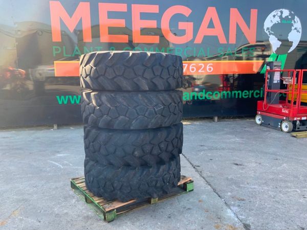 15.5 x 25 JCB SITEMASTER TELEPORTER TYRES...1316. 347575661