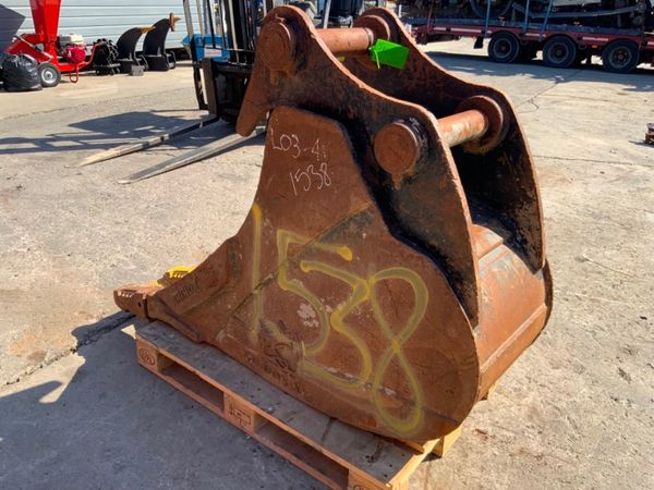 24" RHINOX XP DIGGING BUCKET....80mm PINS..1538t. 347709153