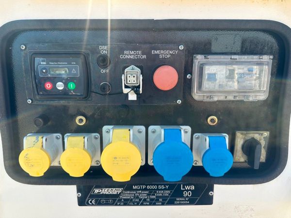 2018 GENERATOR GENSET... 6 KVA ...874 HRS..713T 347721416