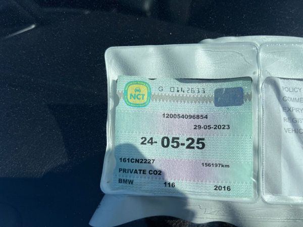 IRISH REG - 2016 BMW 116D SE 1.5 Auto 348349325