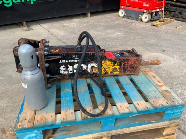 2022 JCB Hm018t BREAKER....35mm PINS....297v 348509860