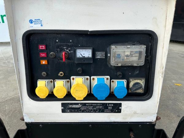 2018 GENERATOR GENSET...6 KVA ...1,629 HRS..712T 348539502