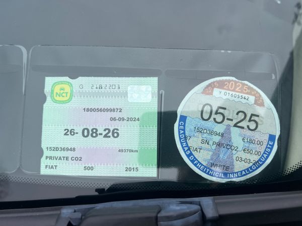 Fiat 500 2015**900 Cc** LOW MILLAGE 348621049