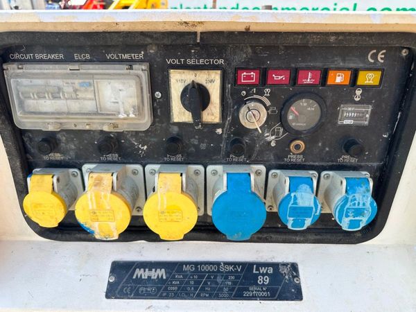 2018 MHM ... 10 KVA GENERATOR .....747T.. 348851322