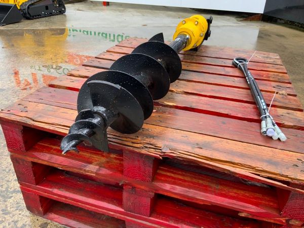 8" HYDRAULIC GROUND AUGER / EARTH DRILL.1788 349498747