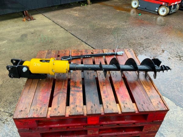 8" HYDRAULIC GROUND AUGER / EARTH DRILL.1788 349498741