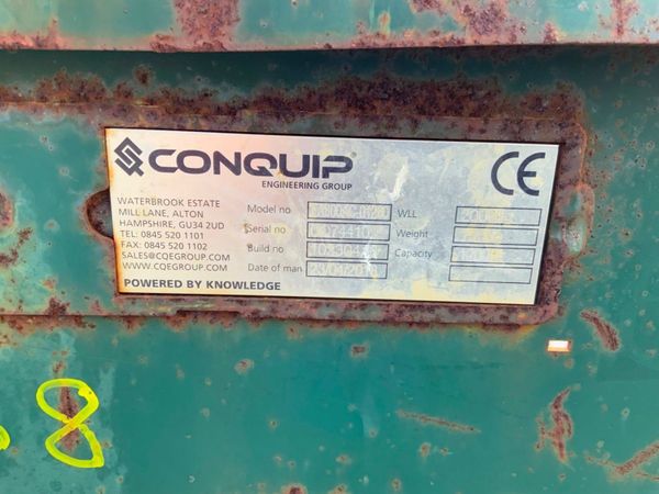 1200lts CONQUIP AUTOLOCK TIPPING SKIP.....1568k 349639544