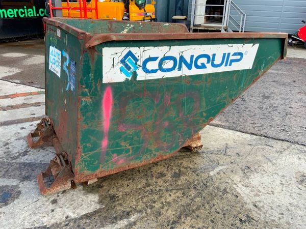 1200lts CONQUIP AUTOLOCK TIPPING SKIP.....1568k 349639542