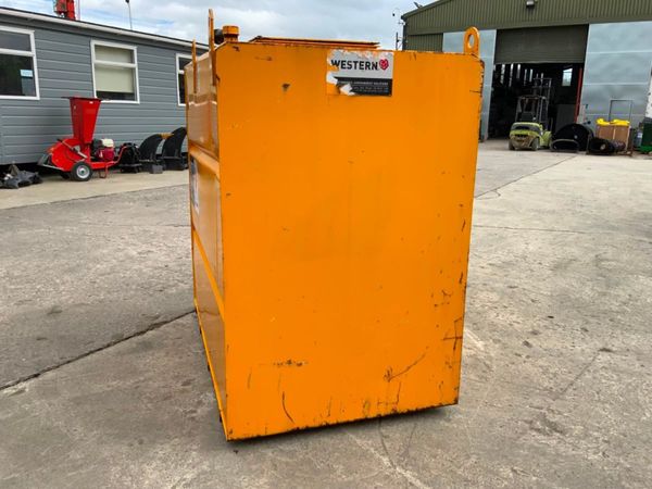 1100 ltr WESTERN WASTE OIL BUNDED  TANK....718k. 349792182