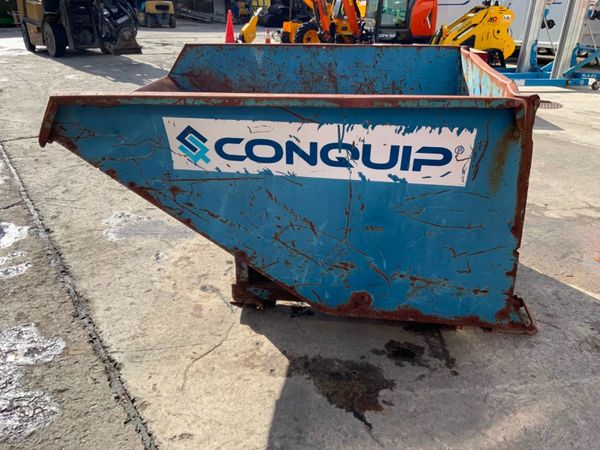 1200lts CONQUIP AUTOLOCK TIPPING SKIP....1565k. 349792634