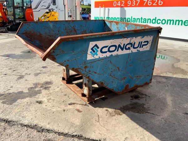 1200lts CONQUIP AUTOLOCK TIPPING SKIP....1565k. 349792635
