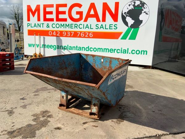 1200lts CONQUIP AUTOLOCK TIPPING SKIP....1565k. 349792636