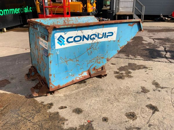 1200lts CONQUIP AUTOLOCK TIPPING SKIP....1565k. 349792631