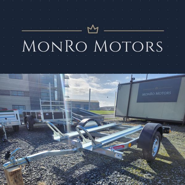 NEW  Motorcycle trailer,  VAT INCLUDED IN PRICE 340008107