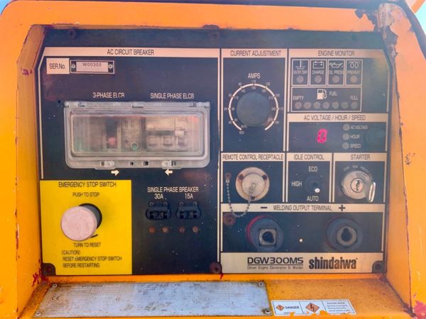 2014 SHINDAIWA Eco 300 WELDER / GENSET.....747T 340376432