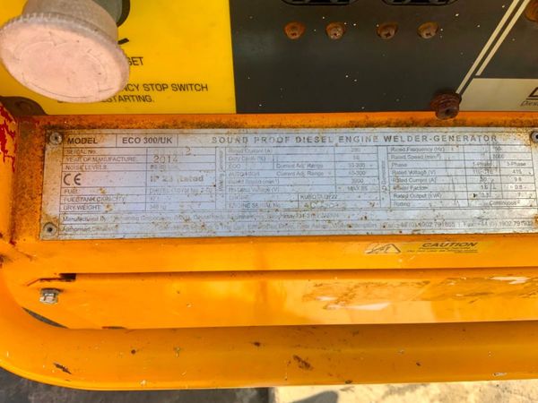2014 SHINDAIWA Eco 300 WELDER / GENSET.....747T 340376441