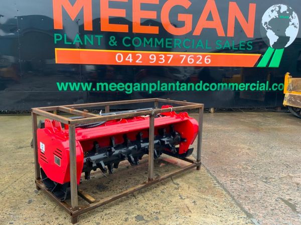 6 FT UNUSED SKID STEER FORESTRY MULCHER. 341385698
