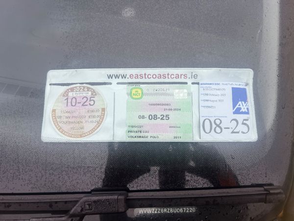 Volkswagen Polo 2011 LOW MILES NCT AND TAXED 341755612