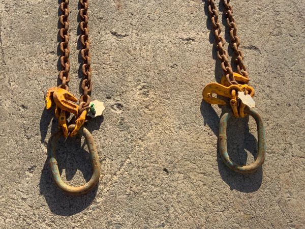 6.0mts x 10mm TWO LEG LIFTING CHAINS......1060. 342552945