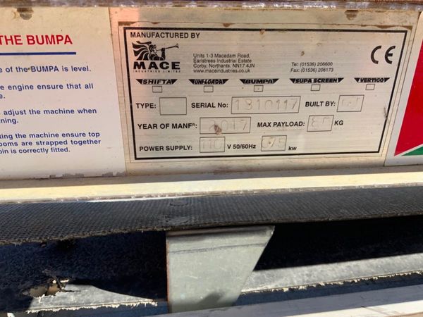 BUMPA MATERIAL LIFT / ELEVATORS.......1035t. 342581927