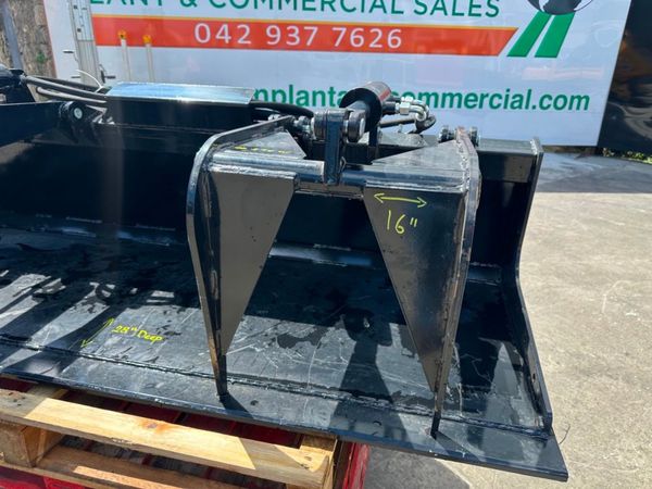 NEW..73" BOBCAT SKIDSTEER GRAB BUCKET..296W 354206786