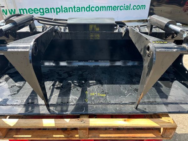 NEW..73" BOBCAT SKIDSTEER GRAB BUCKET..296W 354206787