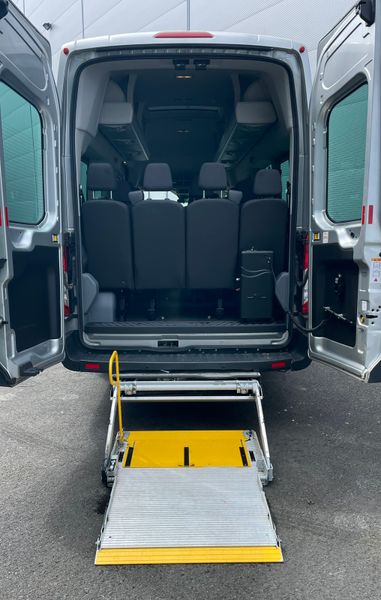 Transit 17 Seat Bus with Rear Wheelchair Lift 354201134