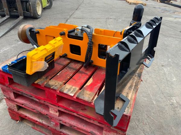UNUSED SKID STEER HAMMER / POST DRIVER....376w. 354342805