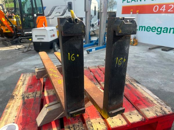 FORKLIFT FORKS ....4.7 FT ....55 INCH ....16" BAR 354375098