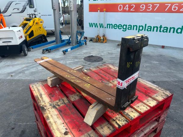 FORKLIFT FORKS ....4.7 FT ....55 INCH ....16" BAR 354375104