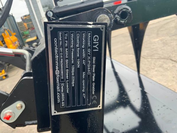 48" MINI SKID STEER GRAPPLE BUCKET....297w. 354641525