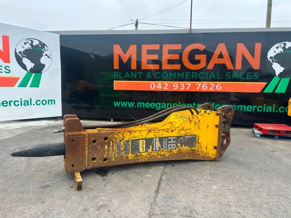 KRUPP HB 7000 ...HAMMER BREAKER.... 70 - 120 ton 354814619