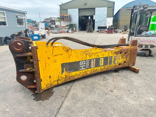 KRUPP HB 7000 ...HAMMER BREAKER.... 70 - 120 ton 354814635
