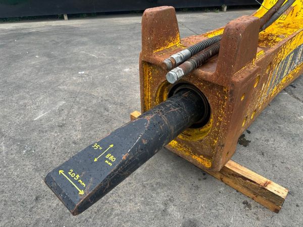 KRUPP HB 7000 ...HAMMER BREAKER.... 70 - 120 ton 354814630