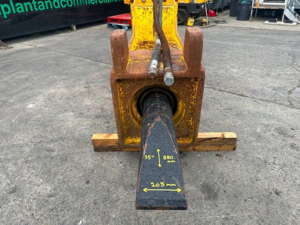 KRUPP HB 7000 ...HAMMER BREAKER.... 70 - 120 ton 354814631