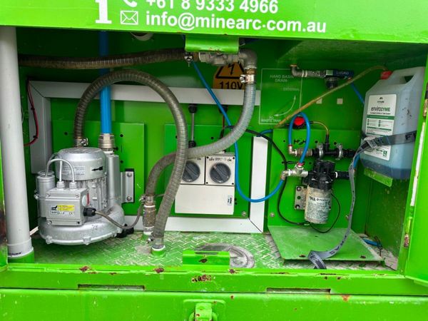 MINEARC  CONTAINED PORTABLE TOILET...ets453 355156659