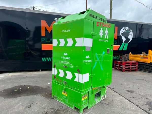 MINEARC  CONTAINED PORTABLE TOILET...ets453 355156660