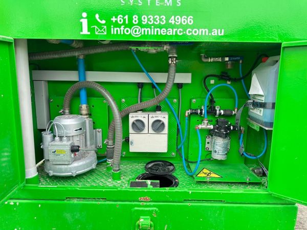 MINEARC  CONTAINED PORTABLE TOILET...ets439 355156917